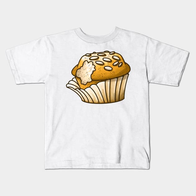 So Muffin Good Kids T-Shirt by AdrienneSmith.Artist